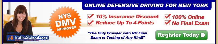 Online Defensive Driving in Sound Beach